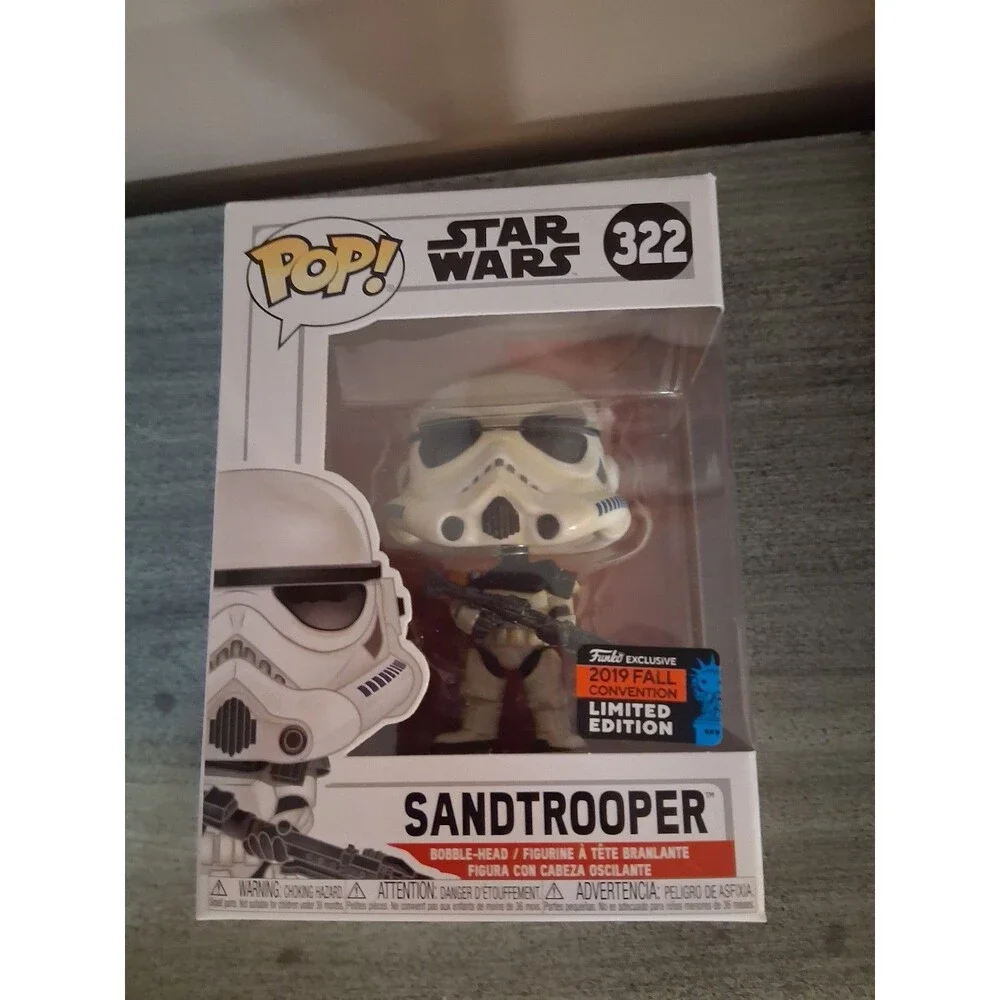 NIB Funko POP! Star Wars Sandtrooper Vinyl Figure #322